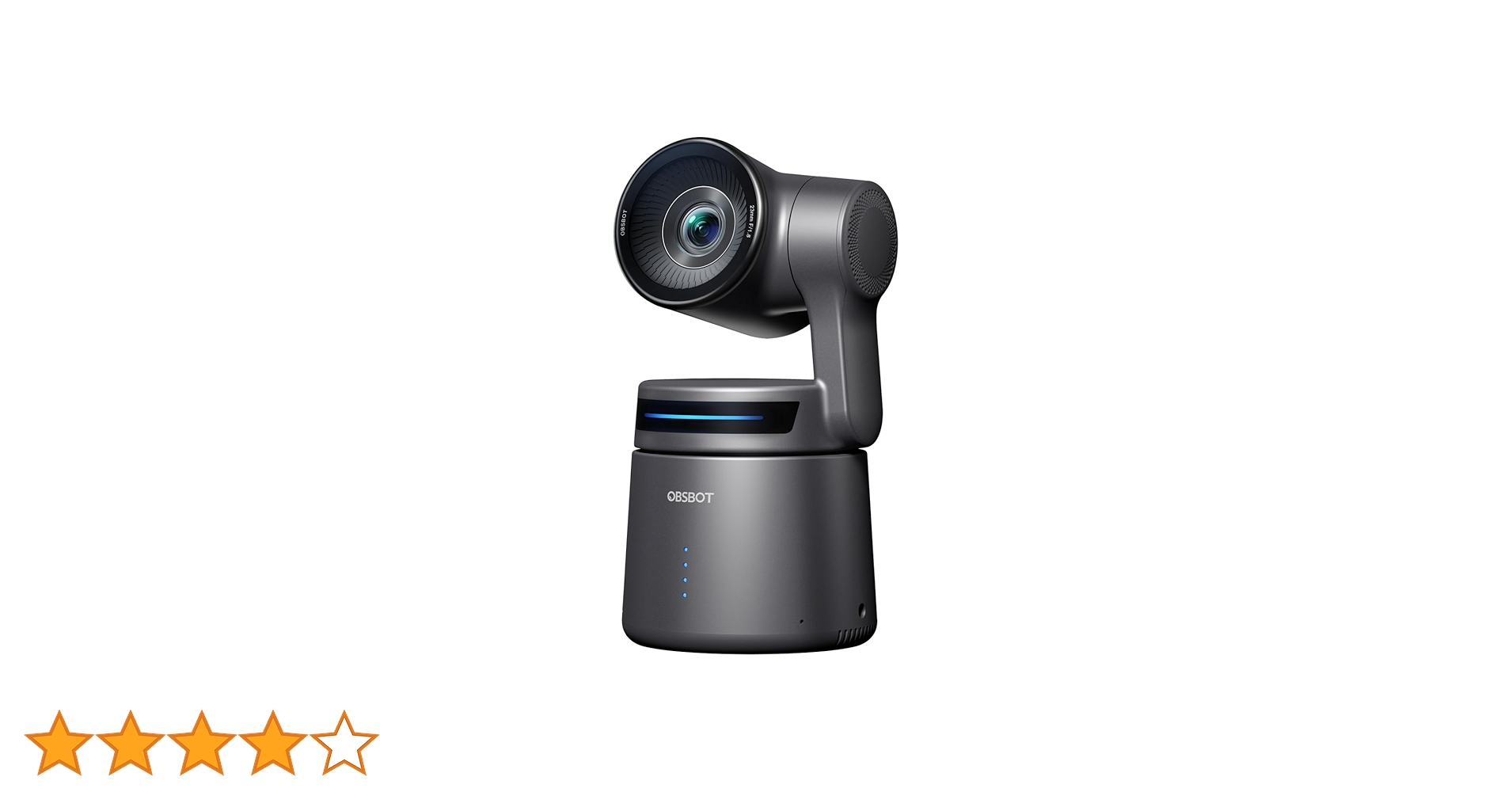 OBSBOT Câmera de streaming Tail Air NDI 4K, câmera PTZ de